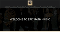 Desktop Screenshot of ericrathmusic.com